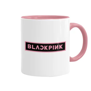 BLACKPINK, Κούπα χρωματιστή ροζ, κεραμική, 330ml