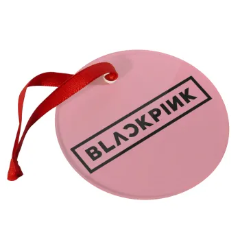 BLACKPINK, Στολίδι Χριστουγεννιάτικο στολίδι γυάλινο 9cm