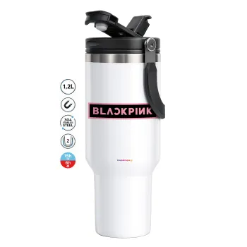 BLACKPINK, Mega Stainless steel Tumbler with lid, double wall 1,2L