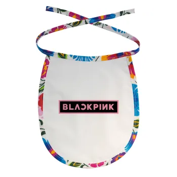 BLACKPINK, Σαλιάρα μωρού αλέκιαστη με κορδόνι Χρωματιστή