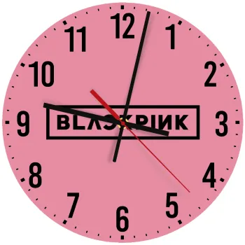 BLACKPINK, Ρολόι τοίχου ξύλινο (30cm)