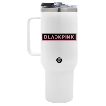 BLACKPINK, Mega Tumbler με καπάκι, διπλού τοιχώματος (θερμό) 1,2L
