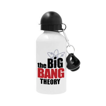 The Big Bang Theory, Metal water bottle, White, aluminum 500ml