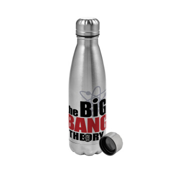 The Big Bang Theory, Metallic water bottle, stainless steel, 750ml