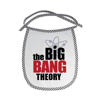 The Big Bang Theory, Σαλιάρα μωρού αλέκιαστη με κορδόνι Μαύρη