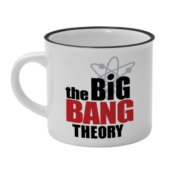 The Big Bang Theory, Κούπα κεραμική vintage Λευκή/Μαύρη 230ml