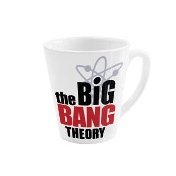 The Big Bang Theory, Κούπα κωνική Latte Λευκή, κεραμική, 300ml