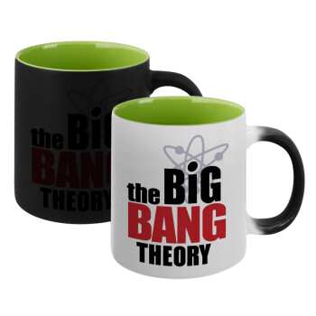 The Big Bang Theory, Κούπα Μαγική εσωτερικό πράσινο, κεραμική 330ml που αλλάζει χρώμα με το ζεστό ρόφημα (1 τεμάχιο)