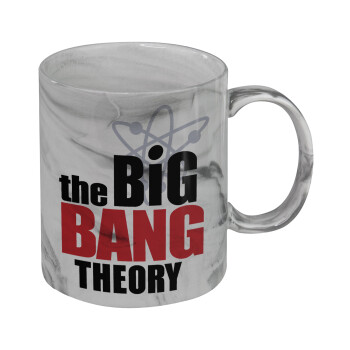 The Big Bang Theory, Κούπα κεραμική, marble style (μάρμαρο), 330ml