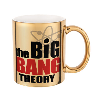 The Big Bang Theory, Κούπα κεραμική, χρυσή καθρέπτης, 330ml
