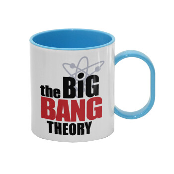 The Big Bang Theory, Κούπα (πλαστική) (BPA-FREE) Polymer Μπλε για παιδιά, 330ml