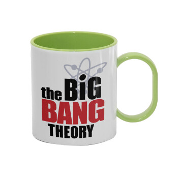 The Big Bang Theory, Κούπα (πλαστική) (BPA-FREE) Polymer Πράσινη για παιδιά, 330ml