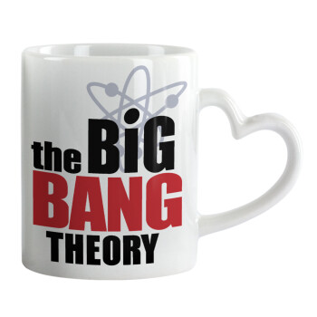 The Big Bang Theory, Mug heart handle, ceramic, 330ml