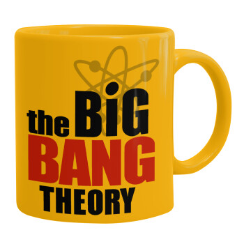 The Big Bang Theory, Κούπα, κεραμική κίτρινη, 330ml (1 τεμάχιο)