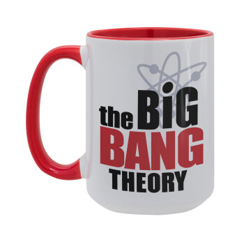 The Big Bang Theory, Κούπα Mega 15oz, κεραμική Κόκκινη, 450ml