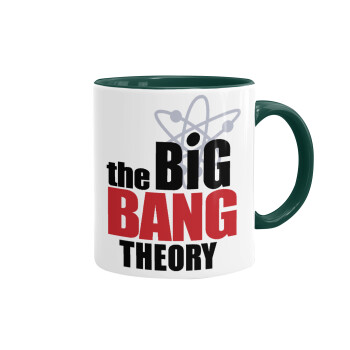 The Big Bang Theory, Κούπα χρωματιστή πράσινη, κεραμική, 330ml