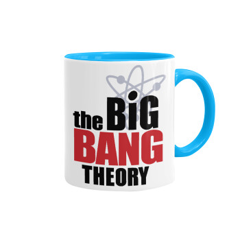 The Big Bang Theory, Mug colored light blue, ceramic, 330ml