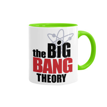 The Big Bang Theory, Mug colored light green, ceramic, 330ml