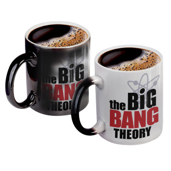 The Big Bang Theory, Κούπα Μαγική, κεραμική, 330ml που αλλάζει χρώμα με το ζεστό ρόφημα (1 τεμάχιο)