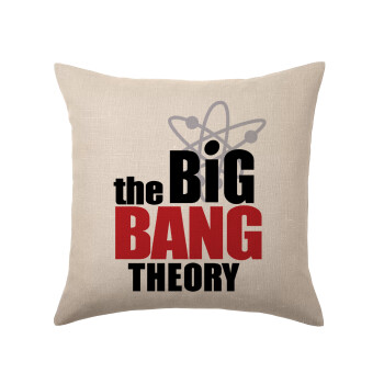 The Big Bang Theory, Μαξιλάρι καναπέ ΛΙΝΟ 40x40cm περιέχεται το  γέμισμα