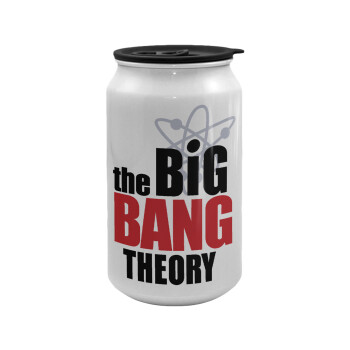 The Big Bang Theory, Κούπα ταξιδιού μεταλλική με καπάκι (tin-can) 500ml