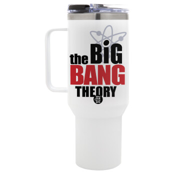 The Big Bang Theory, Mega Tumbler με καπάκι, διπλού τοιχώματος (θερμό) 1,2L
