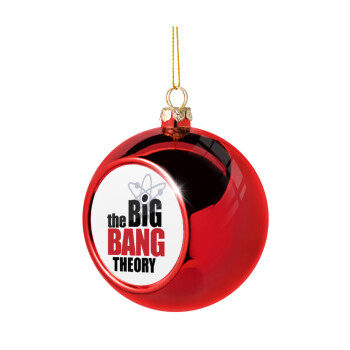 The Big Bang Theory, Χριστουγεννιάτικη μπάλα δένδρου Κόκκινη 8cm