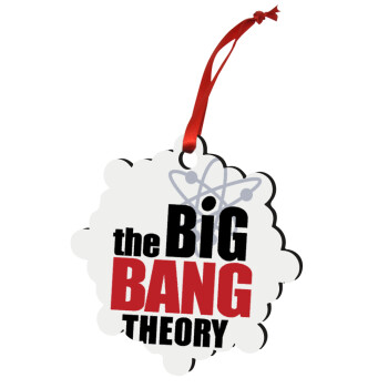 The Big Bang Theory, Χριστουγεννιάτικο στολίδι snowflake ξύλινο 7.5cm