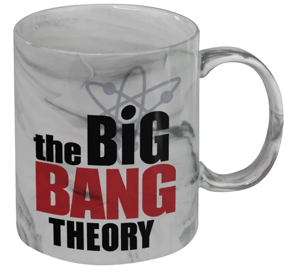 The Big Bang Theory — Κούπα κεραμική, marble style (μάρμαρο), 330ml