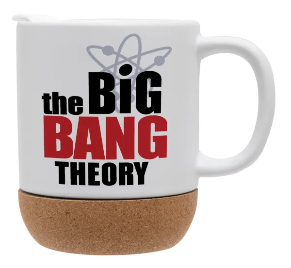 The Big Bang Theory — Κούπα, κεραμική με βάση φελού και καπάκι (ΜΑΤ), 330ml