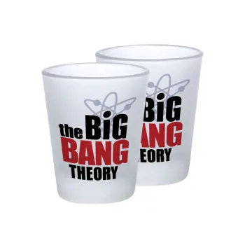 The Big Bang Theory, Σφηνοπότηρα γυάλινα 45ml του πάγου (2 τεμάχια)