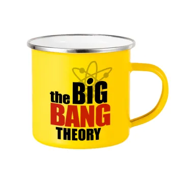 The Big Bang Theory, Κούπα Μεταλλική εμαγιέ Κίτρινη 360ml