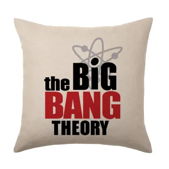 The Big Bang Theory, Μαξιλάρι καναπέ ΛΙΝΟ 40x40cm περιέχεται το  γέμισμα