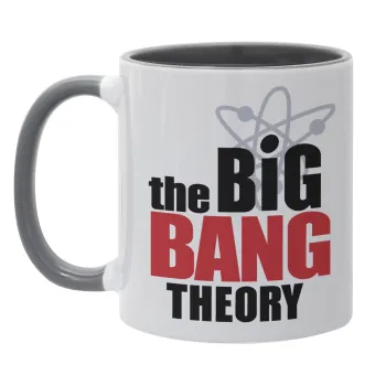 The Big Bang Theory, Κούπα χρωματιστή γκρι, κεραμική, 330ml