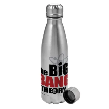 The Big Bang Theory, Metallic water bottle, stainless steel, 750ml
