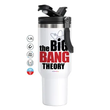 The Big Bang Theory, Mega Stainless steel Tumbler with lid, double wall 1,2L