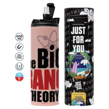 The Big Bang Theory, Tumbler stainless steel PINK 600ml