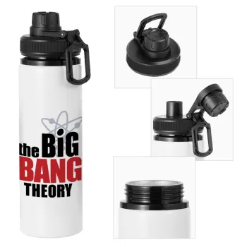 The Big Bang Theory, Metal water bottle with safety cap, aluminum 850ml