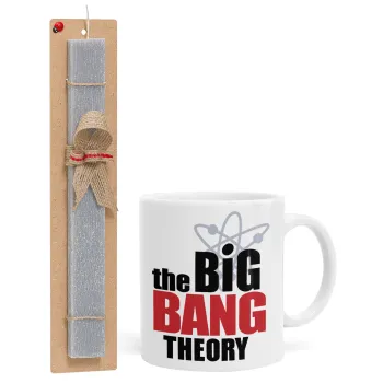 The Big Bang Theory, Πασχαλινή Λαμπάδα με Κούπα κεραμική (330ml) & κερί αρωματικό πλακέ (30cm) (ΓΚΡΙ)