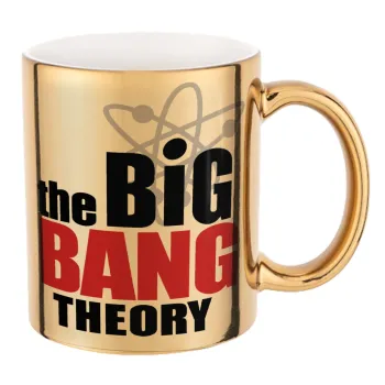 The Big Bang Theory, Mug ceramic, gold mirror, 330ml