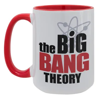 The Big Bang Theory, Κούπα Mega 15oz, κεραμική Κόκκινη, 450ml
