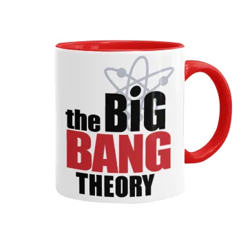 The Big Bang Theory, Mug colored red, ceramic, 330ml