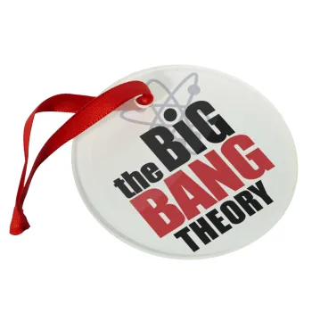The Big Bang Theory, Christmas ornament glass 9cm