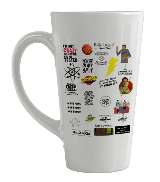 The Big Bang Theory pattern — Latte Μεγάλη
