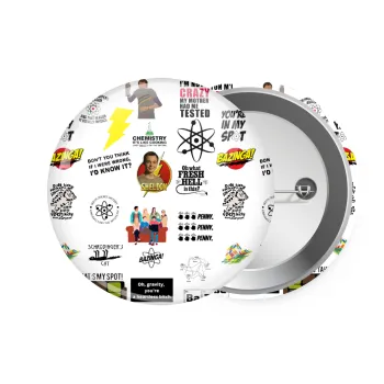 The Big Bang Theory pattern, Κονκάρδα παραμάνα 7.5cm