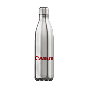 Canon, Μεταλλικό παγούρι θερμός Inox (Stainless steel), διπλού τοιχώματος, 750ml