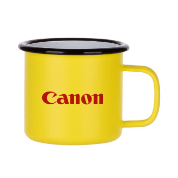 Canon, Κούπα Μεταλλική εμαγιέ ΜΑΤ Κίτρινη 360ml