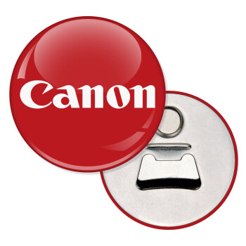 Canon, Μαγνητάκι και ανοιχτήρι μπύρας στρογγυλό διάστασης 5,9cm