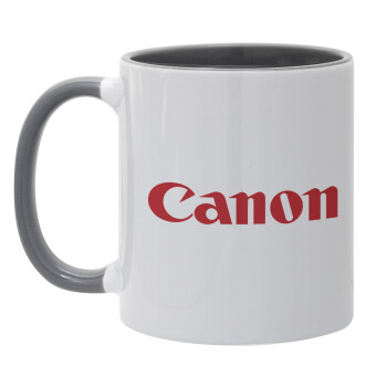 Canon, Mug colored grey, ceramic, 330ml