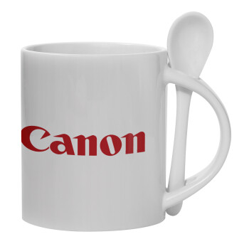 Canon, Κούπα, κεραμική με κουταλάκι, 330ml (1 τεμάχιο)